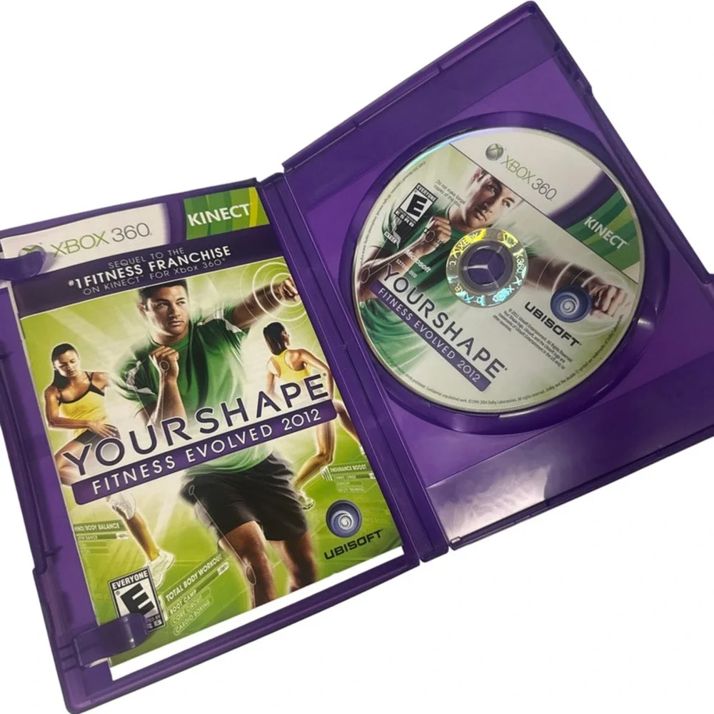 Xbox 360 Kinect Game Bundle Dance‎ Central Fitness Evolved